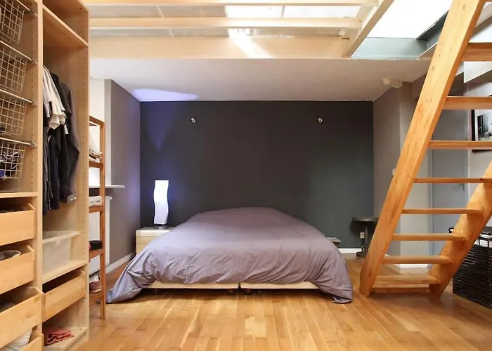 Unique Loft In Near Parc De La Apartmán Paříž